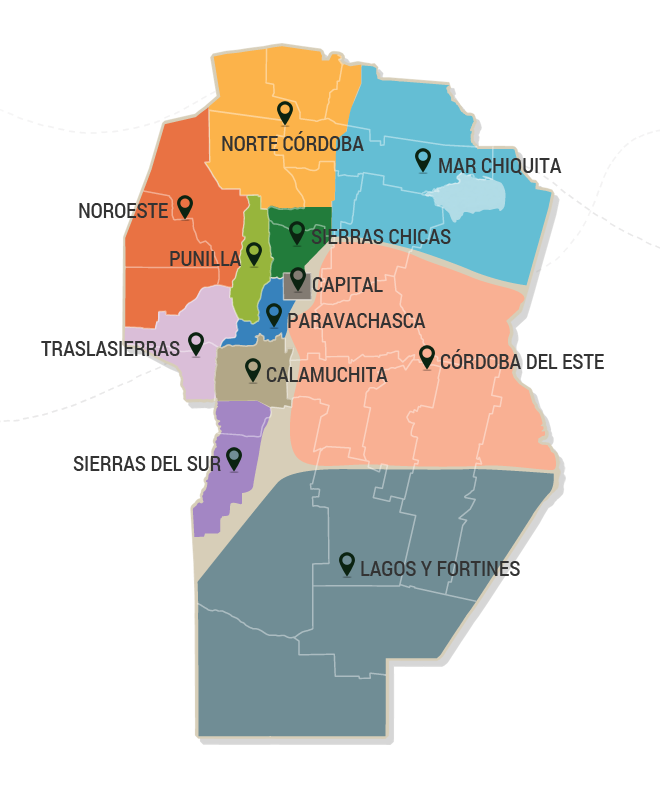 Mapa Sierras Chicas Cordoba Argentina Marcus Reid 1057